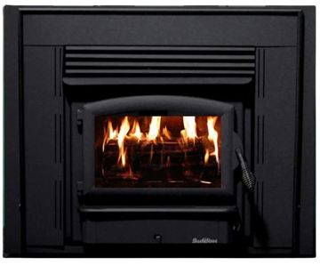 Buck Stove Model ZC21 Fireplace Insert 1,800 sq. ft. Non-Catalytic Wood Burning Stove with Door New