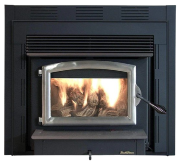 Buck Stove Model ZC74 Fireplace Insert 2,600 sq. ft. Zero Clearance Non-Catalytic Wood Burning Stove with Door New